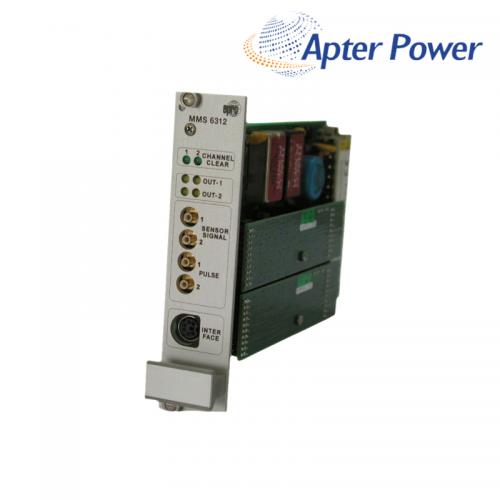 MMS6312  Dual Channel Rotational Speed Monitor