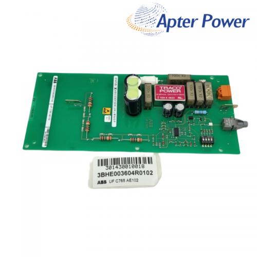 ABB UF C765 AE102 3BHE003604R0102 Earth Fault Monitor (EAF) Board
